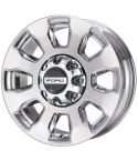 FORD F250 wheel rim PVD BRIGHT CHROME 10101 stock factory oem replacement