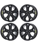 FORD ESCAPE wheel rim GLOSS BLACK 10111 stock factory oem replacement