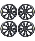FORD ESCAPE wheel rim SATIN BLACK 10112 stock factory oem replacement