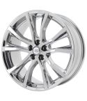 FORD EXPLORER wheel rim PVD BRIGHT CHROME 10113 stock factory oem replacement