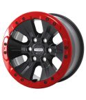 FORD F150 wheel rim RED STRIPE GLOSS BLACK 10114 stock factory oem replacement