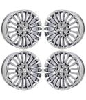 FORD FUSION wheel rim PVD BRIGHT CHROME 10121 stock factory oem replacement