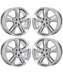 FORD FUSION wheel rim PVD BRIGHT CHROME 10123 stock factory oem replacement