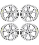 FORD FUSION wheel rim PVD BRIGHT CHROME 10124 stock factory oem replacement