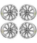 LINCOLN MKZ wheel rim PVD BRIGHT CHROME 10128 stock factory oem replacement