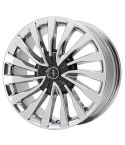 LINCOLN MKZ wheel rim PVD BRIGHT CHROME 10130 stock factory oem replacement