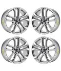 FORD MUSTANG wheel rim PVD BRIGHT CHROME 10167 stock factory oem replacement