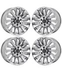 LINCOLN NAVIGATOR wheel rim PVD BRIGHT CHROME 10175 stock factory oem replacement