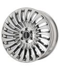 LINCOLN NAVIGATOR wheel rim PVD BRIGHT CHROME 10179 stock factory oem replacement