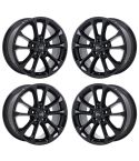 FORD FUSION wheel rim GLOSS BLACK 10205 stock factory oem replacement