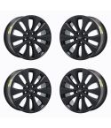 FORD FUSION wheel rim GLOSS BLACK 10206 stock factory oem replacement