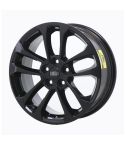 FORD ESCAPE wheel rim GLOSS BLACK 10256 stock factory oem replacement