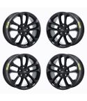 FORD ESCAPE wheel rim GLOSS BLACK 10256 stock factory oem replacement