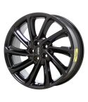 LINCOLN CORSAIR wheel rim GLOSS BLACK ALY10422 stock factory oem replacement