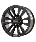 GMC YUKON wheel rim GLOSS BLACK 14024 stock factory oem replacement