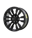 GMC YUKON wheel rim SATIN BLACK 14024 stock factory oem replacement