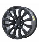 GMC YUKON wheel rim GLOSS BLACK 14025 stock factory oem replacement