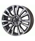 LINCOLN CONTINENTAL wheel rim MACHINED GREY 10091 stock factory oem replacement