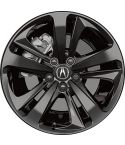 ACURA TLX wheel rim GLOSS BLACK 10402 stock factory oem replacement