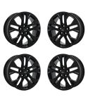 FORD ESCAPE wheel rim GLOSS BLACK 10258 stock factory oem replacement