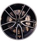 MERCEDES-BENZ E53 wheel rim MACHINED BLACK 85661 stock factory oem replacement
