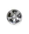 DODGE CHARGER wheel rim MACHINED CHROME CLAD 2296 stock factory oem replacement