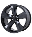 DODGE CHALLENGER wheel rim PVD BLACK CHROME 2357 stock factory oem replacement