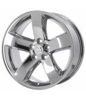 DODGE CHALLENGER wheel rim PVD BRIGHT CHROME 2359 stock factory oem replacement