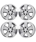 DODGE JOURNEY wheel rim PVD BRIGHT CHROME 2372 stock factory oem replacement
