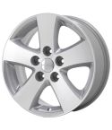 DODGE JOURNEY wheel rim MACHINED SILVER 2372 stock factory oem replacement