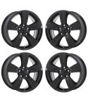 JEEP COMPASS wheel rim GLOSS BLACK 2380 stock factory oem replacement