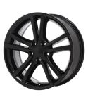 DODGE AVENGER wheel rim GLOSS BLACK 2404 stock factory oem replacement