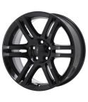 DODGE CHARGER wheel rim GLOSS BLACK 2409 stock factory oem replacement