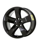 DODGE CHALLENGER wheel rim GLOSS BLACK 2441 stock factory oem replacement