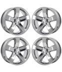 DODGE CHALLENGER wheel rim PVD BRIGHT CHROME 2441 stock factory oem replacement