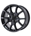 DODGE DART wheel rim PVD BLACK CHROME 2445 stock factory oem replacement