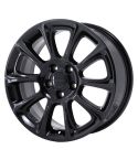 DODGE DART wheel rim GLOSS BLACK 2446 stock factory oem replacement