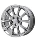 DODGE DART wheel rim PVD BRIGHT CHROME 2446 stock factory oem replacement