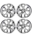 DODGE CHALLENGER wheel rim PVD BRIGHT CHROME 2523 stock factory oem replacement