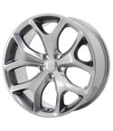 DODGE CHALLENGER wheel rim POLISHED GREY 2523 stock factory oem replacement