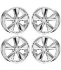 DODGE CHALLENGER wheel rim PVD BRIGHT CHROME 2524 stock factory oem replacement