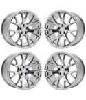 DODGE CHALLENGER wheel rim PVD BRIGHT CHROME 2528 stock factory oem replacement
