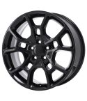 DODGE CHARGER wheel rim GLOSS BLACK 2544 stock factory oem replacement