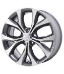 CHRYSLER PACIFICA wheel rim POLISHED GREY 2596 stock factory oem replacement