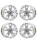 DODGE CHARGER wheel rim PVD BRIGHT CHROME 2709 stock factory oem replacement