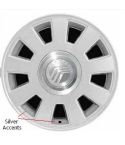 MERCURY GRAND MARQUIS wheel rim MACHINED SILVER 3496 stock factory oem replacement