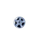 FORD ESCORT wheel rim BLACK LIP SILVER 3499 stock factory oem replacement