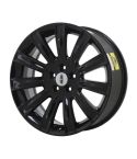 LINCOLN MKS wheel rim GLOSS BLACK 3764 stock factory oem replacement