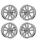 FORD EDGE wheel rim PVD BRIGHT CHROME 3783 stock factory oem replacement
