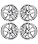 FORD FUSION wheel rim PVD BRIGHT CHROME 3797 stock factory oem replacement
